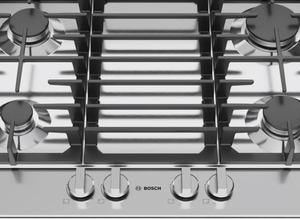 300 Series, Gas Cooktop, 30'', Stainless steel
