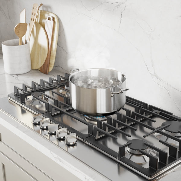 300 Series, Gas Cooktop, 36'', Stainless steel