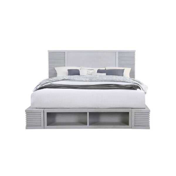 Aromas - Queen Bed - White Oak