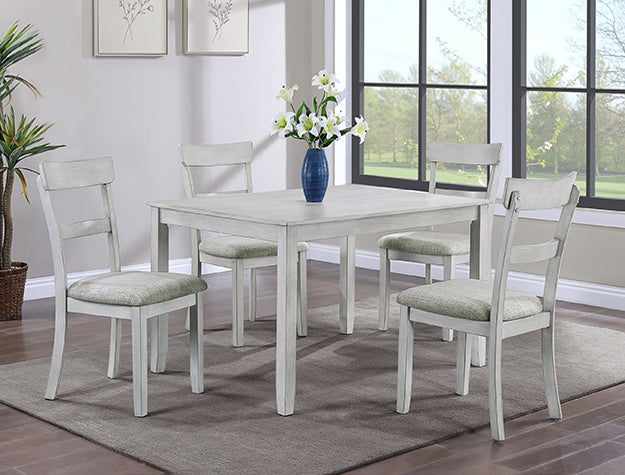 Henderson - 5 Piece Dinette Set - Drift Wood