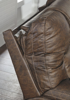 Wurstrow - Umber - 2 Pc. - Power Sofa