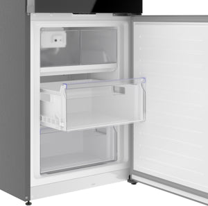 800 Series, Freestanding Bottom Freezer Refrigerator, 24'', Black