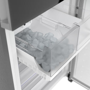 800 Series, Freestanding Bottom Freezer Refrigerator, 24'', Black