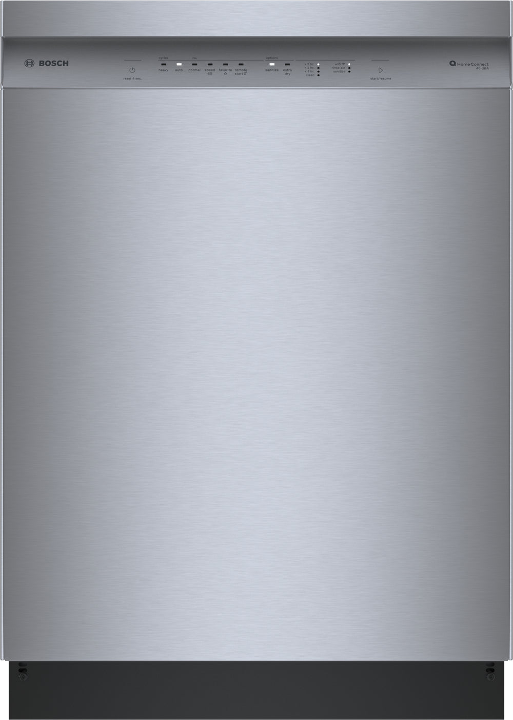 100 Plus, Dishwasher, 24'', Stainless Steel Anti-fingerprint