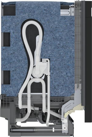 100 Plus, Dishwasher, 24'', Black