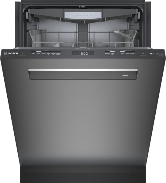 800 Series, Dishwasher, 24'', Brushed black steel anti-fingerprint
