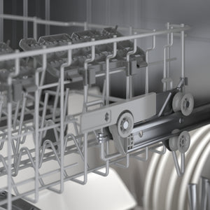 100 Premium, Dishwasher, 24'', Black stainless steel
