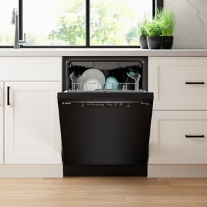 300 Series, Dishwasher, 24'', Black