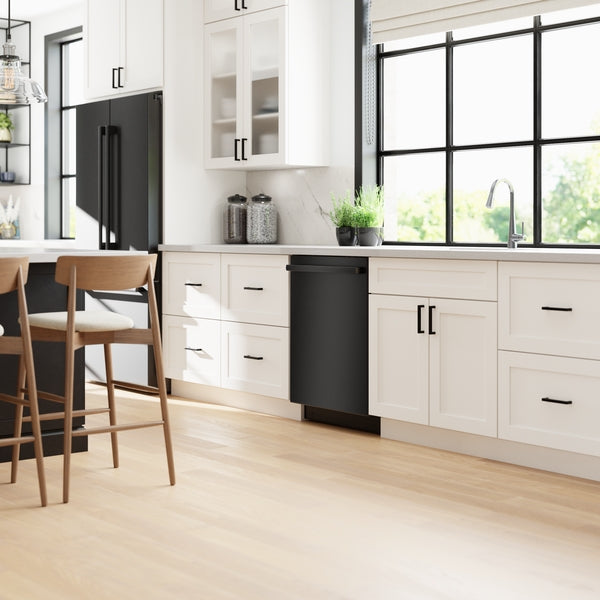 800 Series, Dishwasher, 24'', Brushed black steel anti-fingerprint