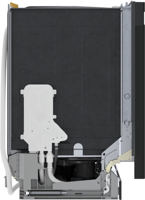 300 Series, Dishwasher, 24'', Black