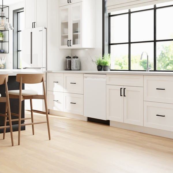 300 Series, Dishwasher, 24'', White
