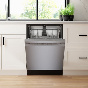 300 Series, Dishwasher, 24'', Stainless Steel Anti-fingerprint
