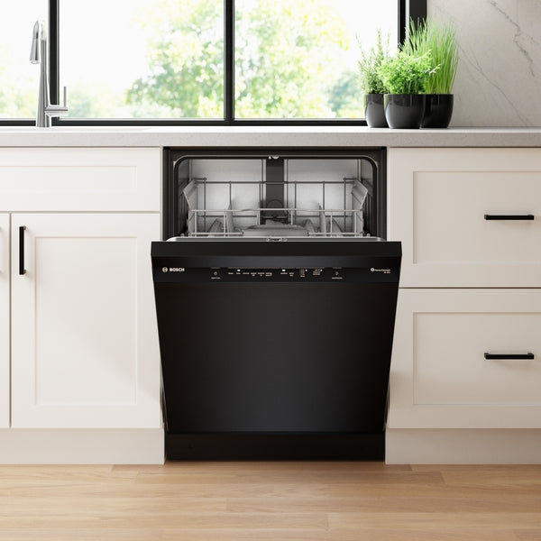 300 Series, Dishwasher, 24'', Black