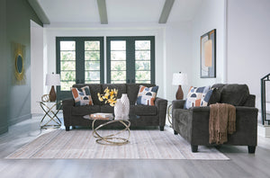 Erinslane 2pc Sofa & Loveseat -Dusk
