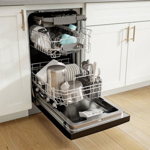 300 Series, Dishwasher, 17 3/4'', Black