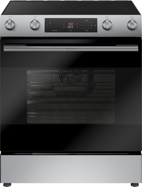 100 Series, Electric Freestanding Range, 30'', Stainless Steel