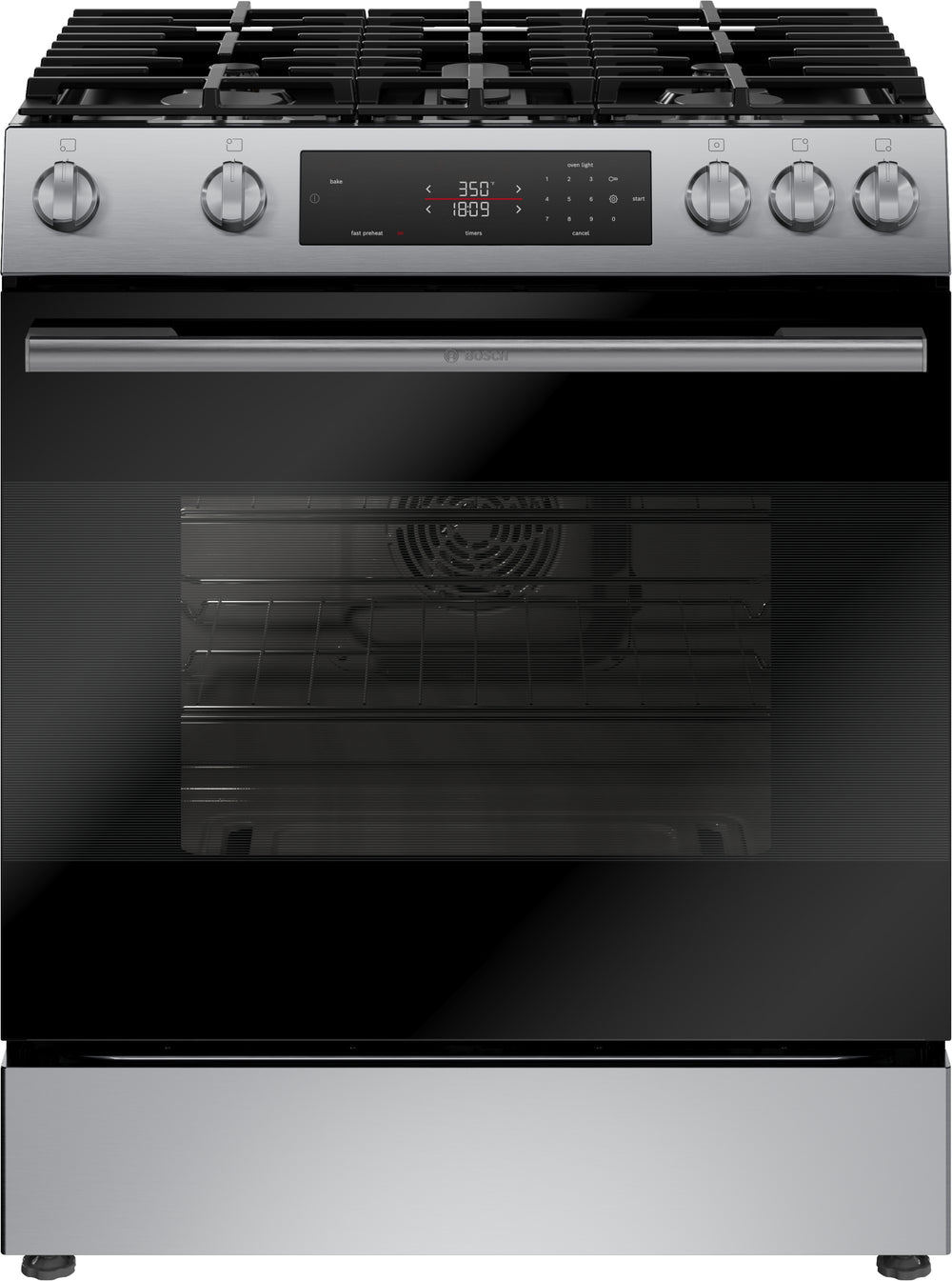 100 Series, Freestanding Gas Range, Stainless Steel