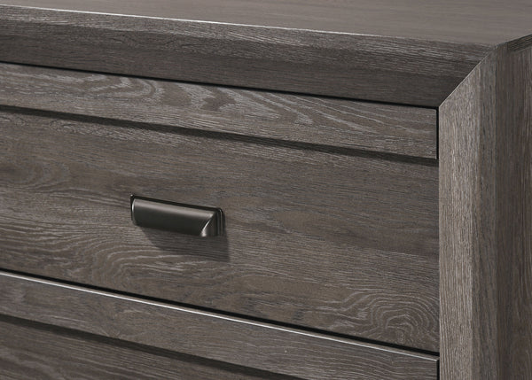 Adelaide - King 4 Piece Bedroom Set - Gray