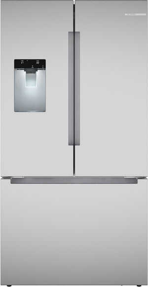 100 Series, French Door Bottom Mount Refrigerator, 36'', Stainless steel (with anti-fingerprint), Total No Frost