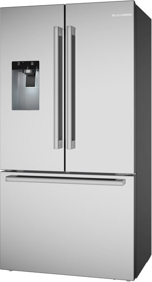 36" 500 Series, 3-Door, Counter Depth, External ice/water, Stainless Steel