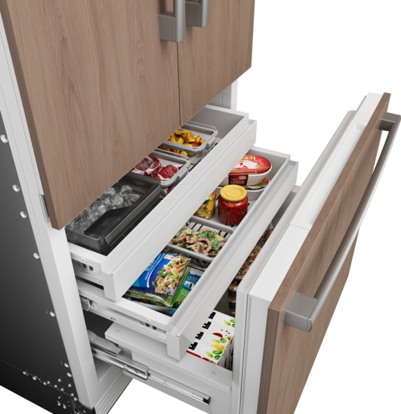 Benchmark™, Built-in Bottom Freezer Refrigerator, 36'', Softclose® Flat Hinge
