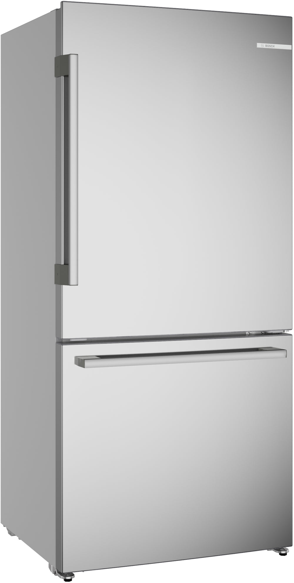 100 Series, Freestanding Bottom Freezer Refrigerator, Stainless steel (with anti-fingerprint), Total No Frost