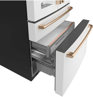 Café™ ENERGY STAR® 22.3 Cu. Ft. Smart Counter-Depth 4-Door French-Door Refrigerator