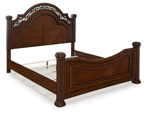 Lavinton - Brown - King Poster Bed