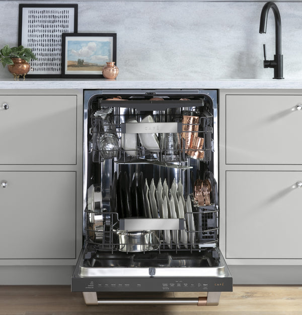 Café™ ENERGY STAR® Stainless Steel Interior Dishwasher with Sanitize and Ultra Wash & Dry