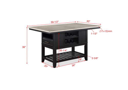 Frey Counter Height Table Base