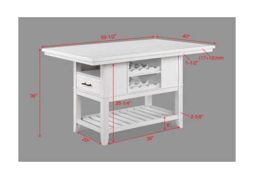 Wendy Counter Height Table Base
