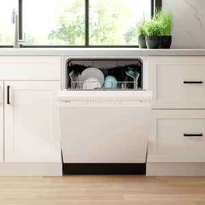 300 Series, Dishwasher, 24'', White