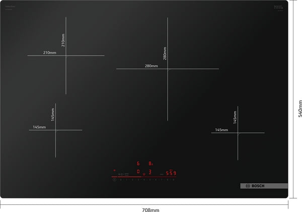 500 Series, Induction Cooktop, 30'', Without Frame