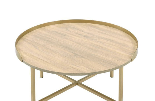  offering a balance of grace and strength. An alluring gold finish showcases it-'s clean-lined silhou