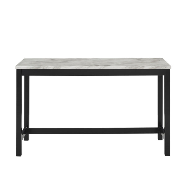 Celeste - 4 Piece Dining Set (Theater Bar Table & 3 Stools) - Blue