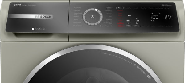 800 Series, Compact Washer, , Pearl Steel
