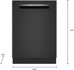 300 Series, Dishwasher, 24'', Black