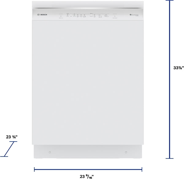 300 Series, Dishwasher, 24'', White