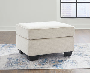 Cashton - Snow - Ottoman