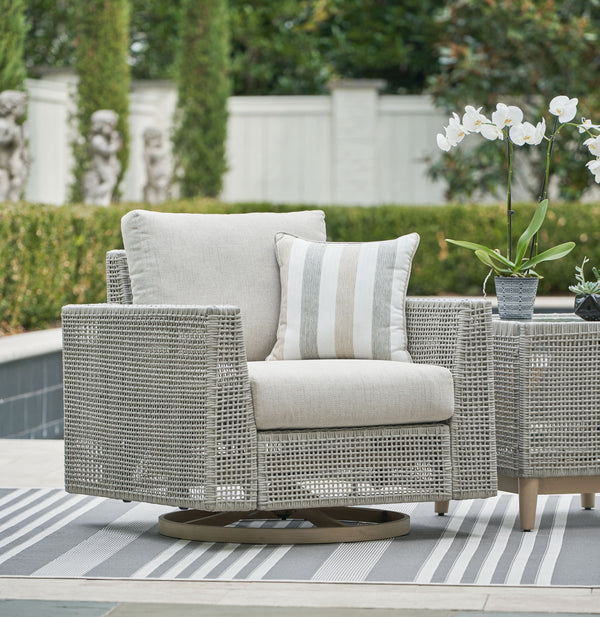  it expertly marries refined design with durability. The chair-'s 360-degree swivel and gentle gliding motions make it easy to switch fro