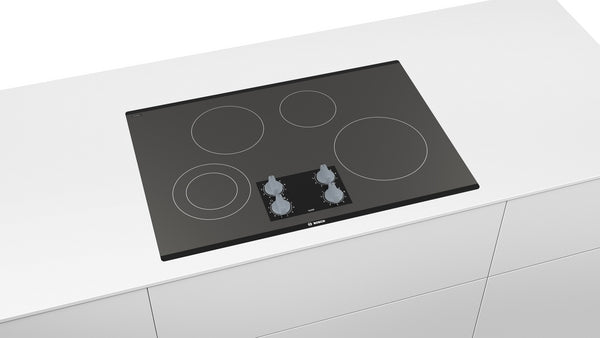 500 Series, Electric Cooktop, 30'', Black, Without Frame
