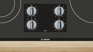 500 Series, Electric Cooktop, 30'', Black, Without Frame