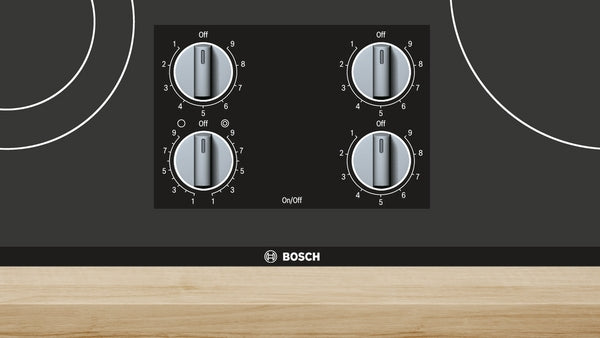 500 Series, Electric Cooktop, 30'', Black, Without Frame