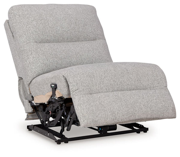 Acklen Place - Pewter - 5-Piece Power Reclining Sectional