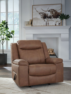  its generously sized seat and high back invite you to sit back and settle in. When youâ€™re ready to recline