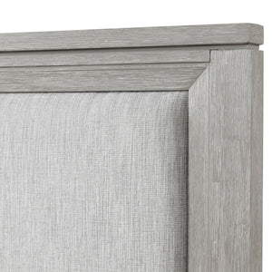 Fiona - 6/6 Eastern King Bed - Mist Gray