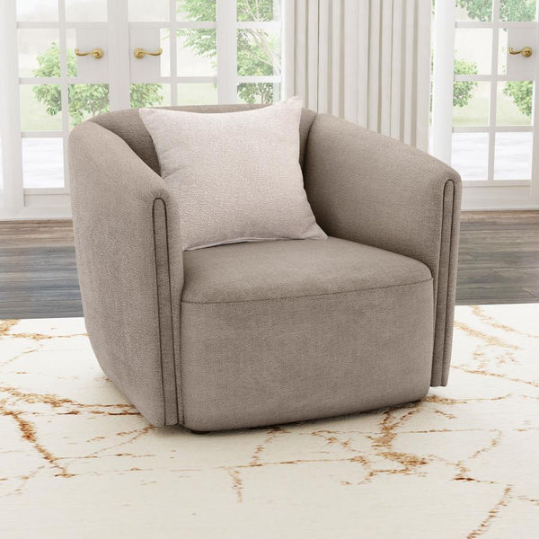  it boasts sinuous springs and pocket coils paired with attached foam cushions for a sleek look. Its modernized shelter silhouette and sloping arms create an inviting ambiance
