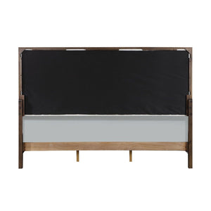 Carena - Queen Bed - Light Gray & White & Brown