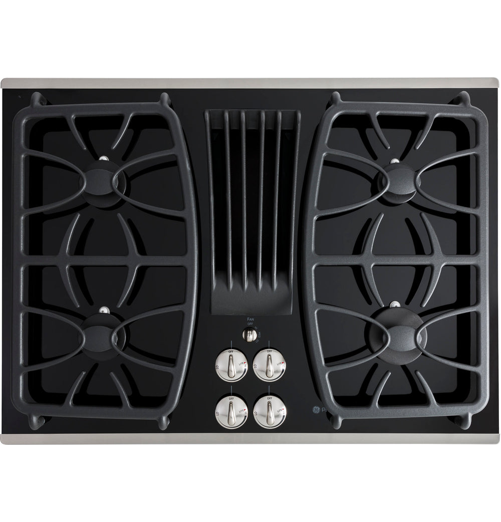 GE Profile™ 30" Built-In Gas Downdraft Cooktop