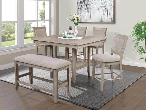  designed to blend seamlessly with any modern or rustic dÃ©cor. The set features a spacious